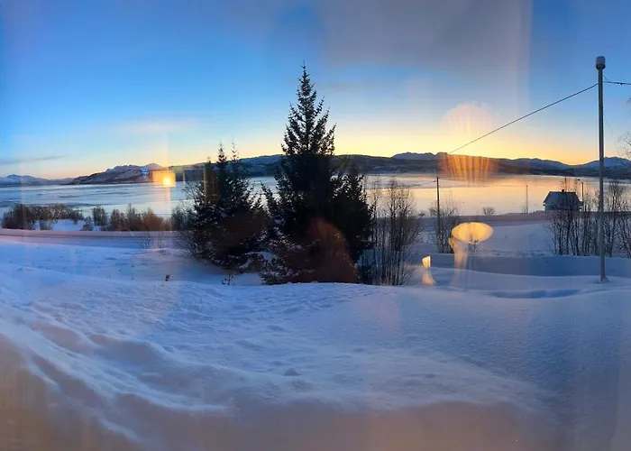 Senja Peak Panorama Casa de Férias Straumstad