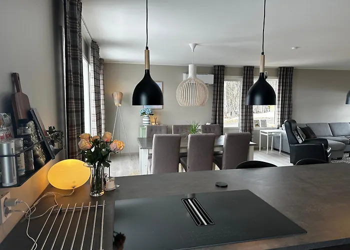 Senja Peak Panorama Casa de Férias *